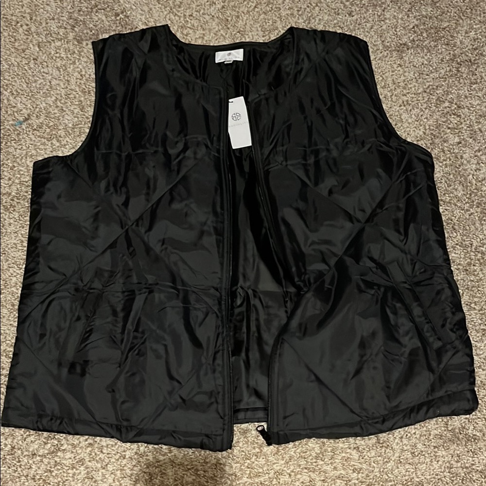 Black Puffer Vest